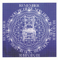 Be Here Now Ram Dass Tribute Blotter Art (Double Sided)