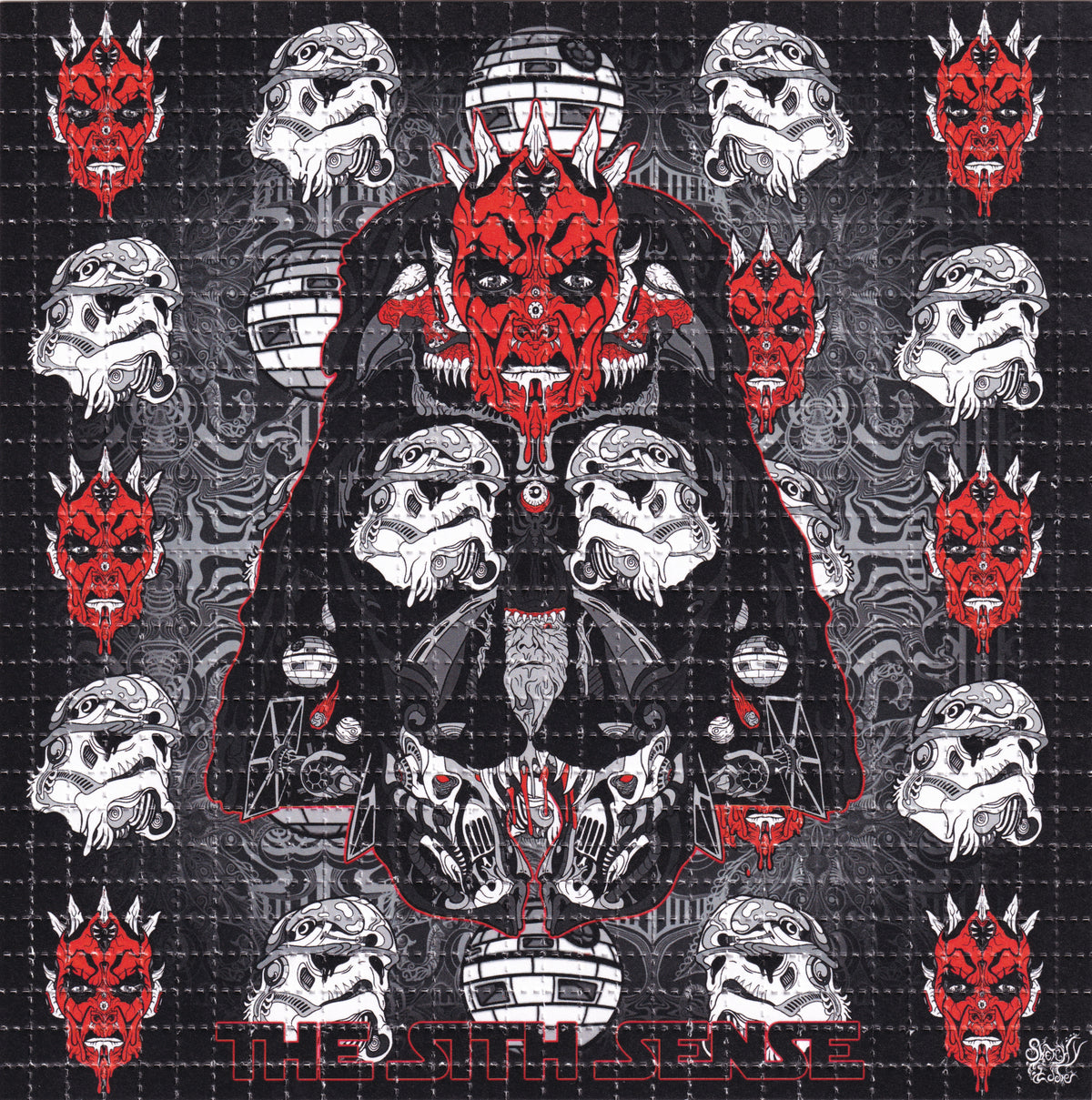 Sith Sense Blotter Art by Sketchy Eddie (signed)