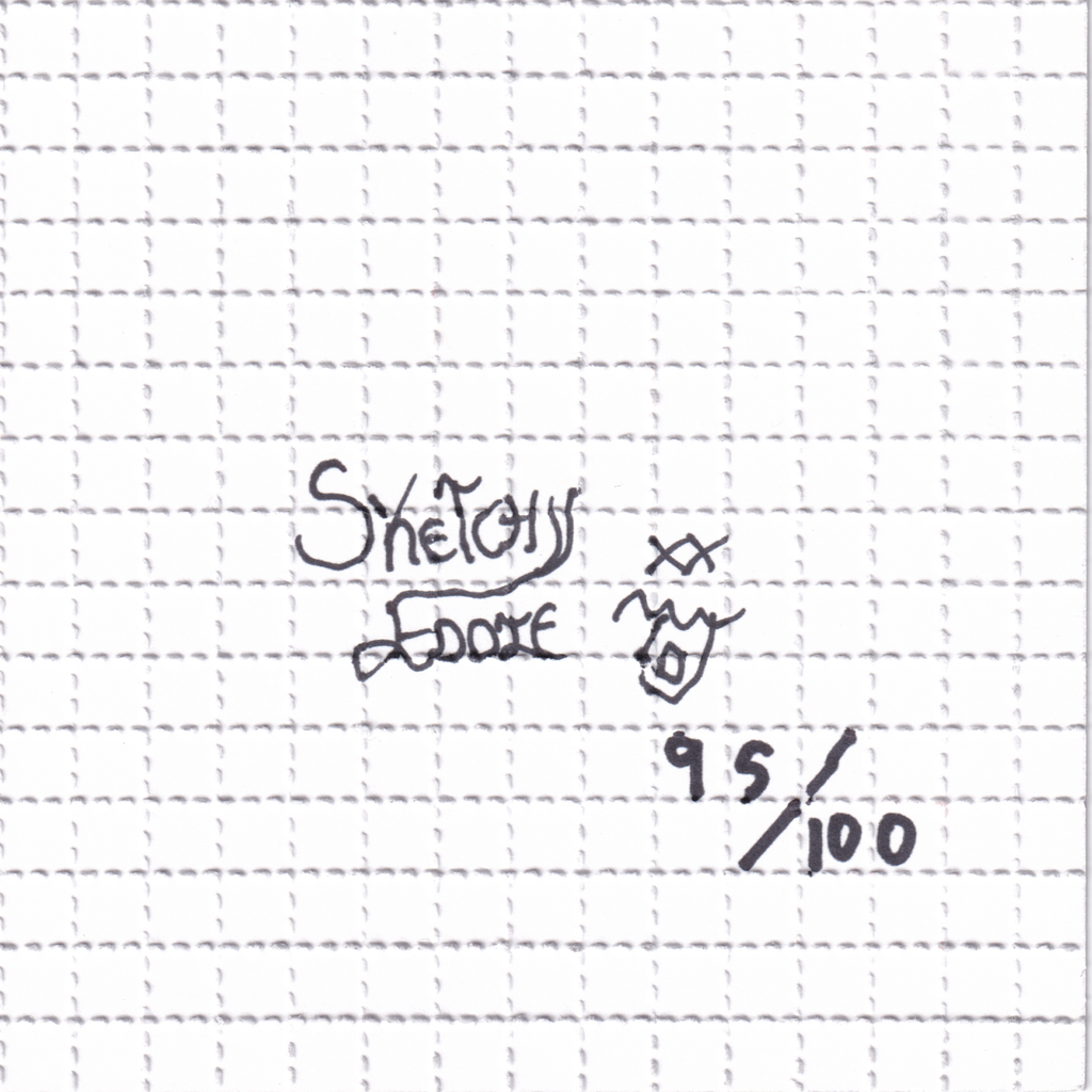 Sith Sense Blotter Art by Sketchy Eddie (signed)