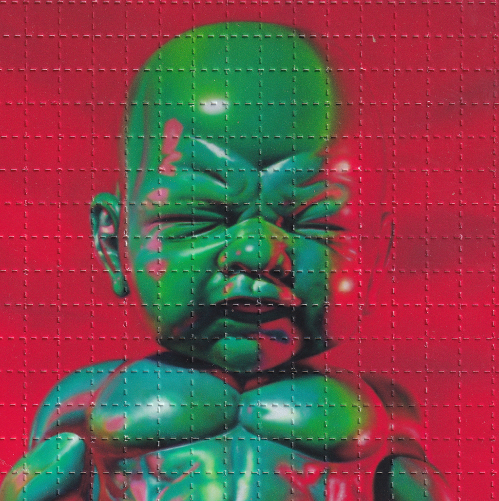 Temper Tot Rising Blotter Art by Ron English (signed)