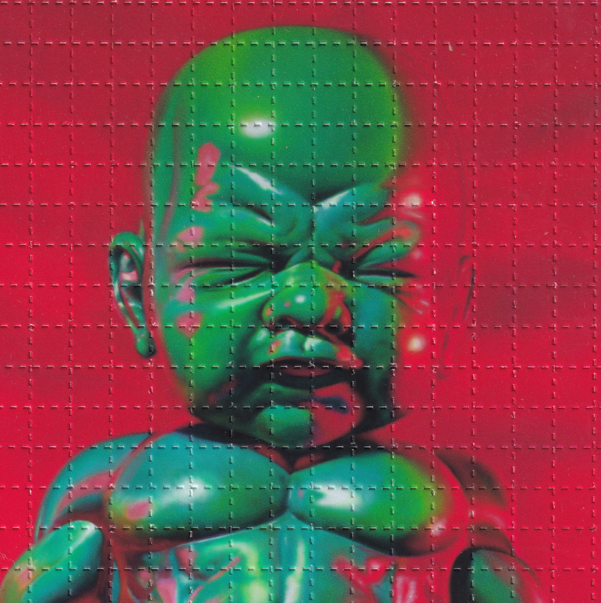 Temper Tot Rising Blotter Art by Ron English (signed)