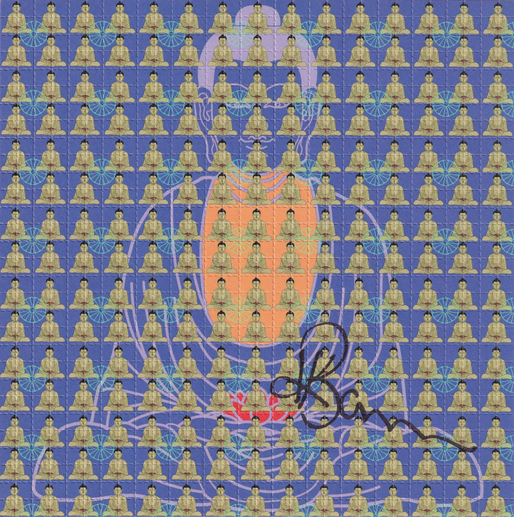 Blue Buddha by Kevin Barron (signed)