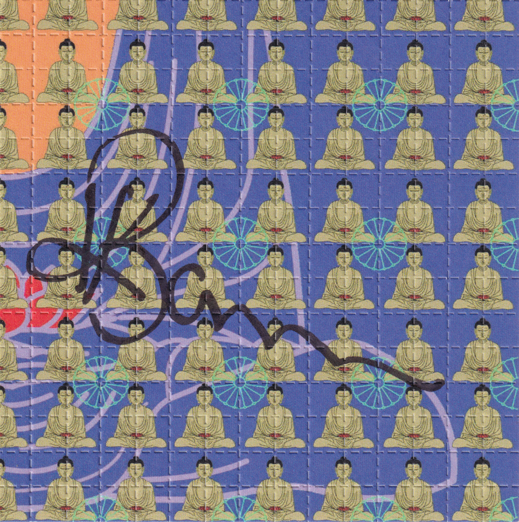 Blue Buddha by Kevin Barron (signed)