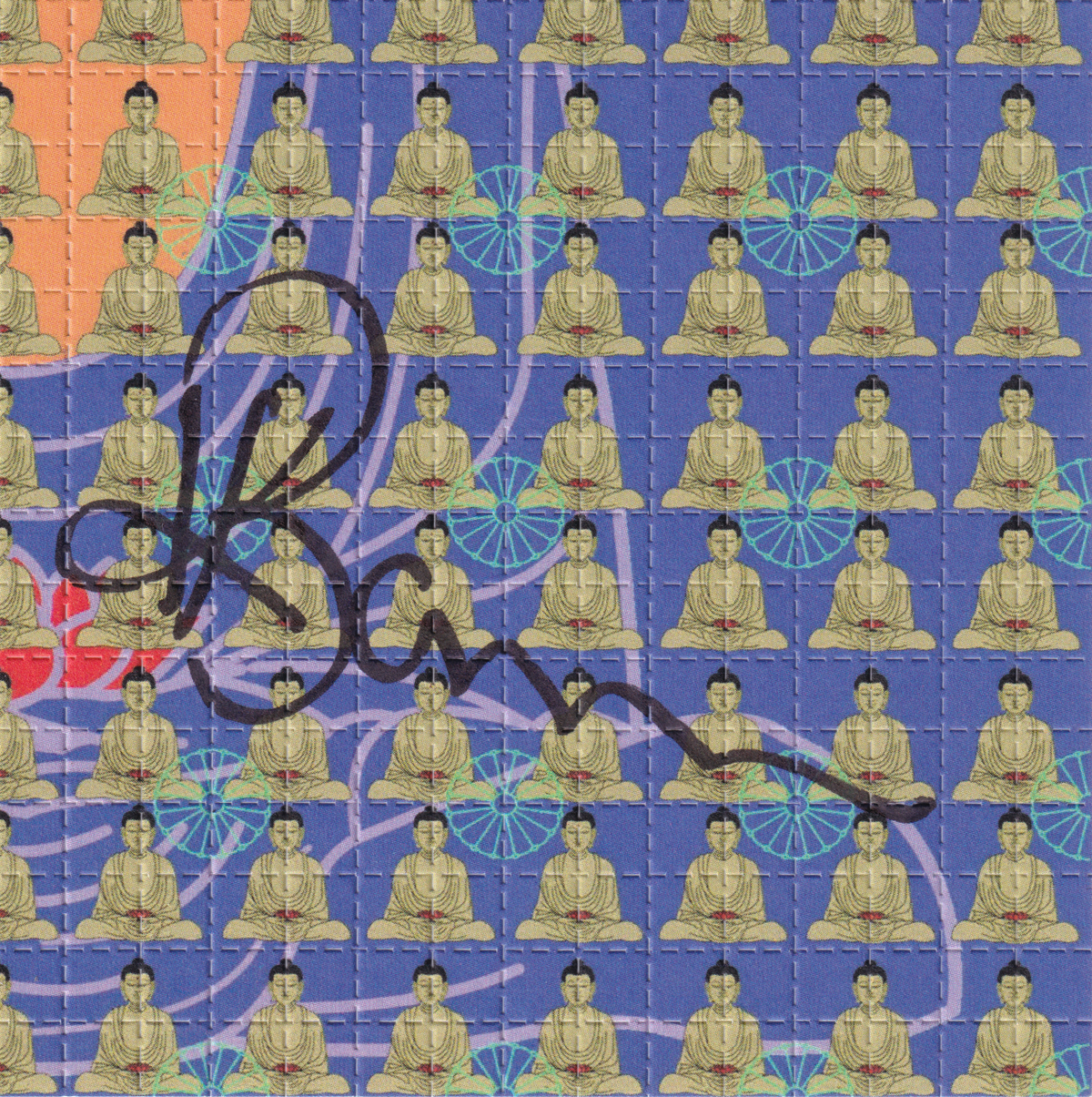 Blue Buddha by Kevin Barron (signed)