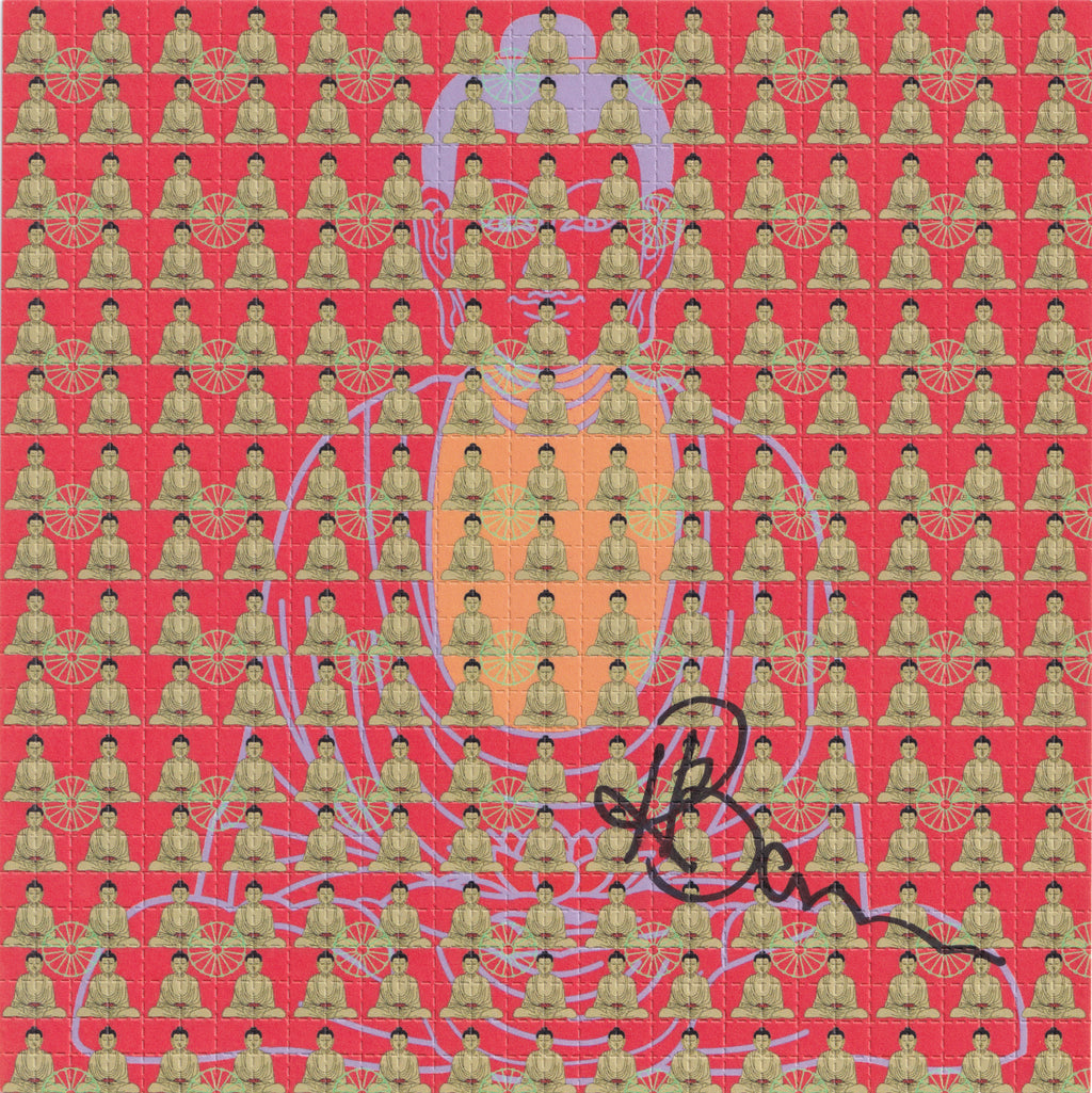 Red Buddha by Kevin Barron (signed)