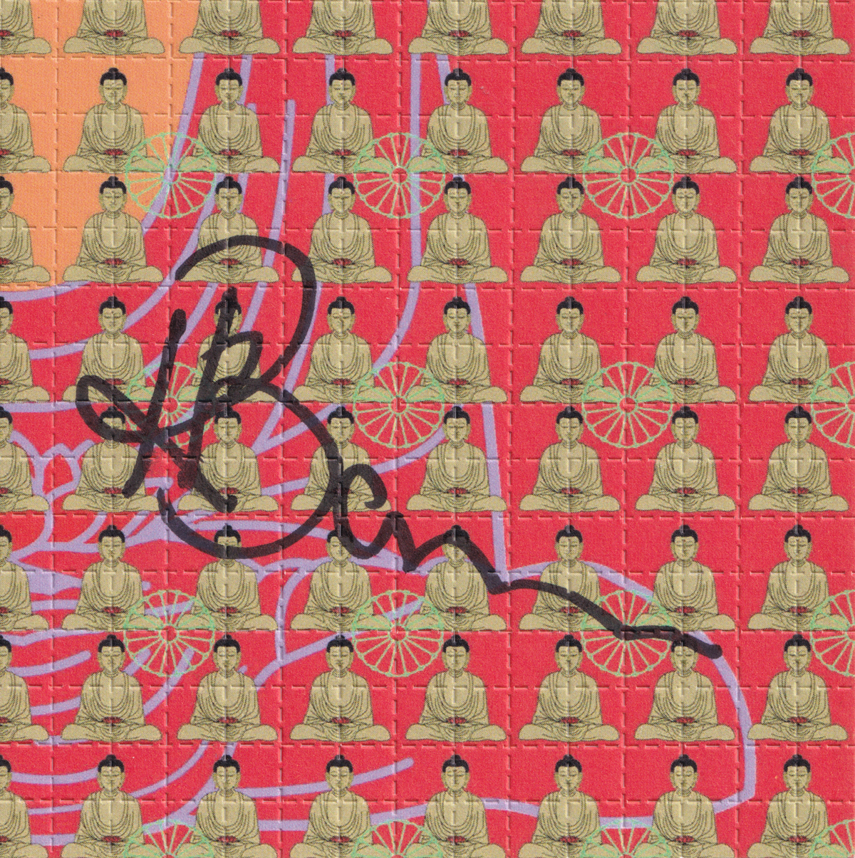 Red Buddha by Kevin Barron (signed)