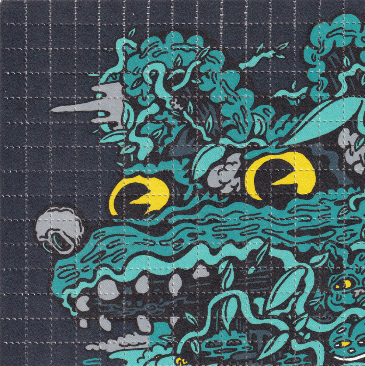 Follow Your Dreams Blotter Art by Killer Acid (signed)