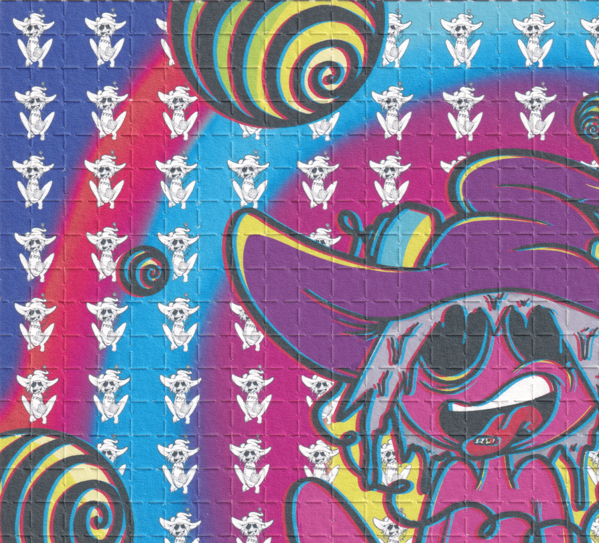 The Midnight Gospel Blotter Art by Russ Holmes (Proof Print)