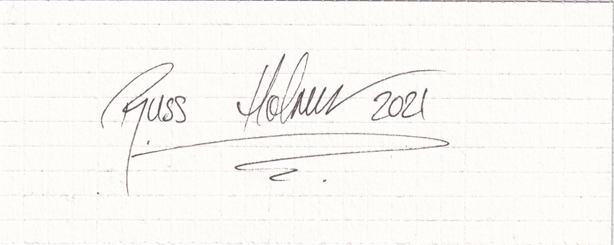 Rick Sanchez $100 Bill Blotter Art by Russ Holmes (signed)