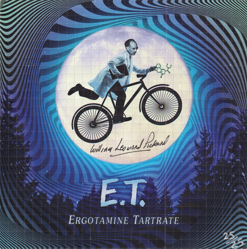 Ergotamine Tartrate Blotter Art signed by William Leonard Pickard (signed)