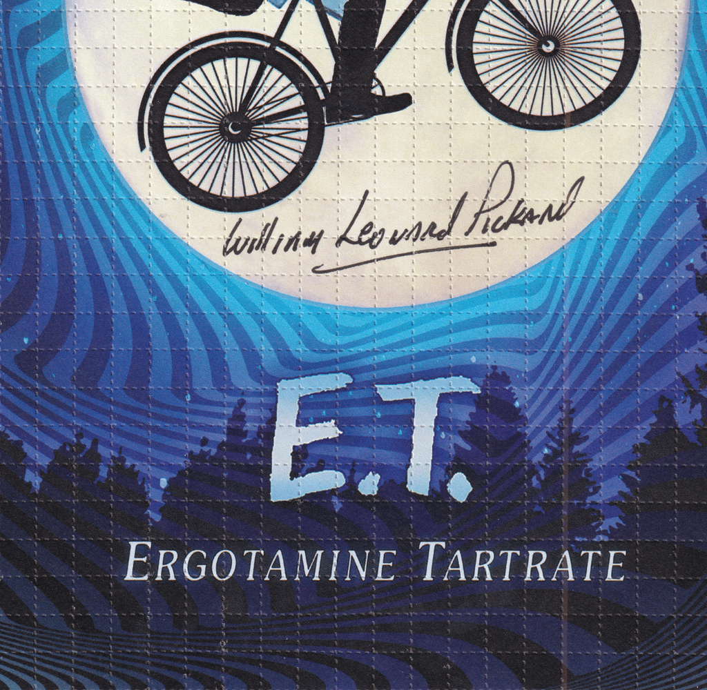 Ergotamine Tartrate Blotter Art signed by William Leonard Pickard (signed)