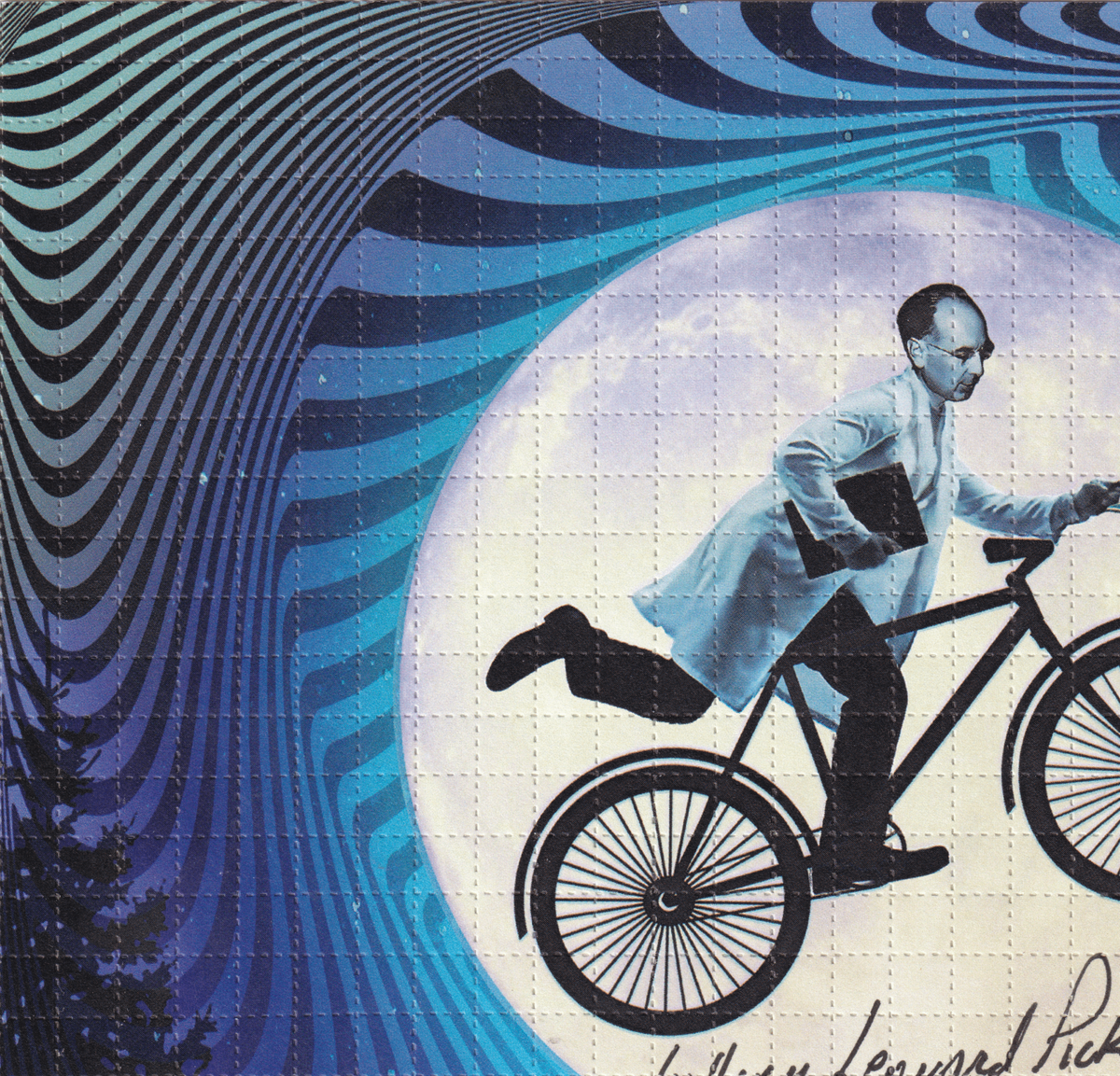 Ergotamine Tartrate Blotter Art signed by William Leonard Pickard (signed)