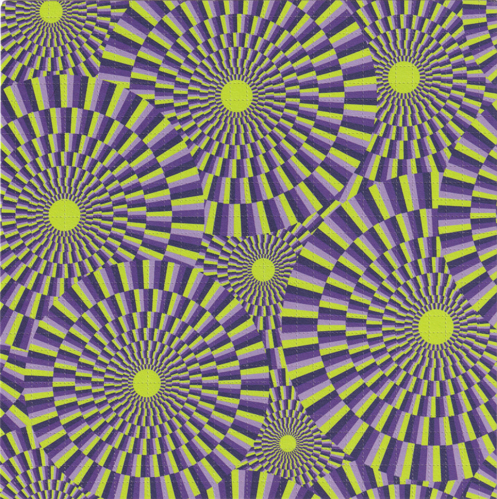 Optical Illusion Blotter Art