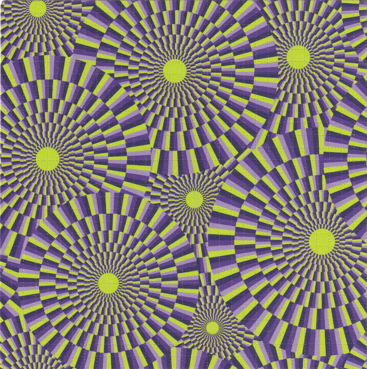 Optical Illusion Blotter Art