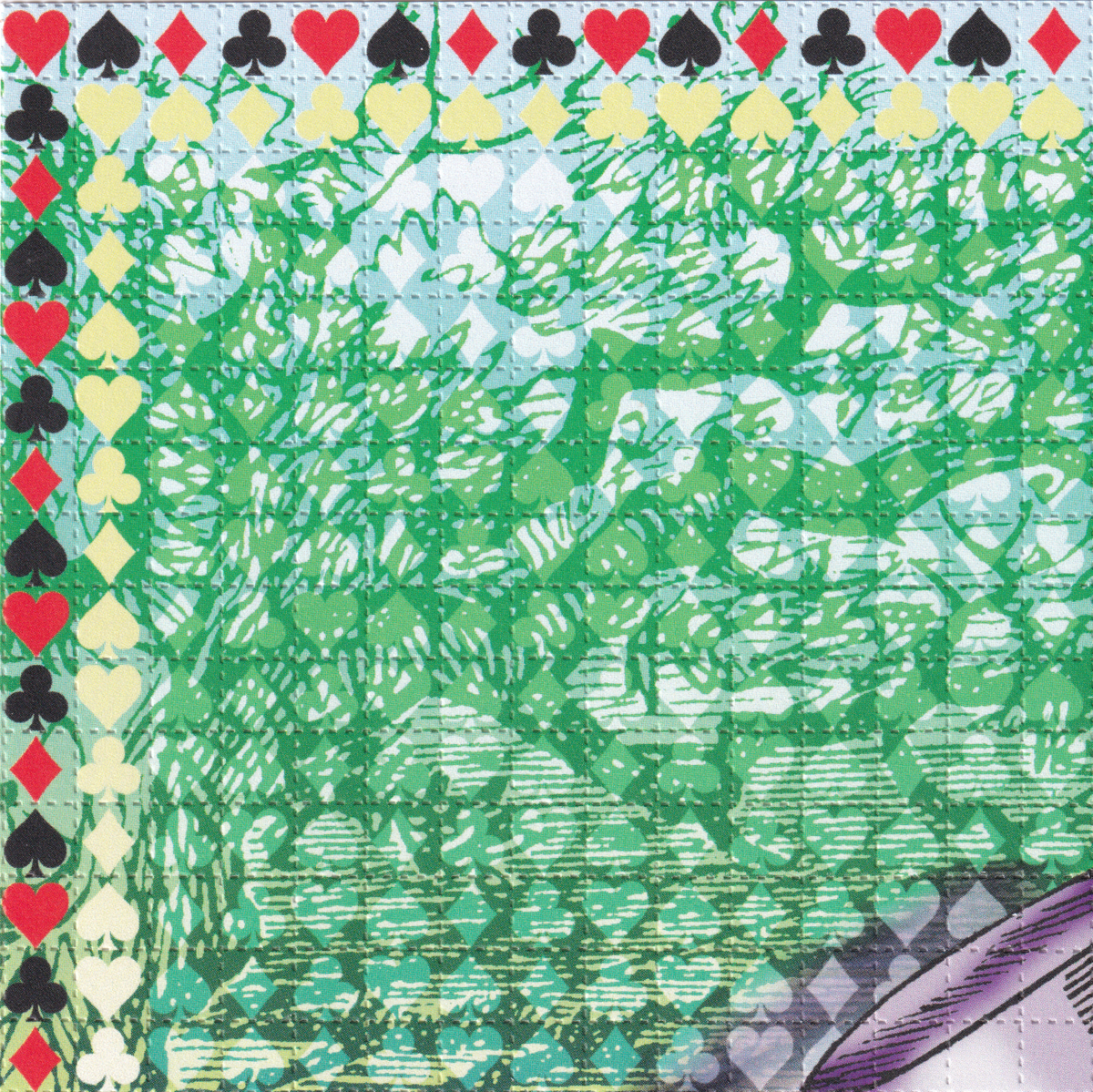 Mad Hatter Blotter Art by Mikio