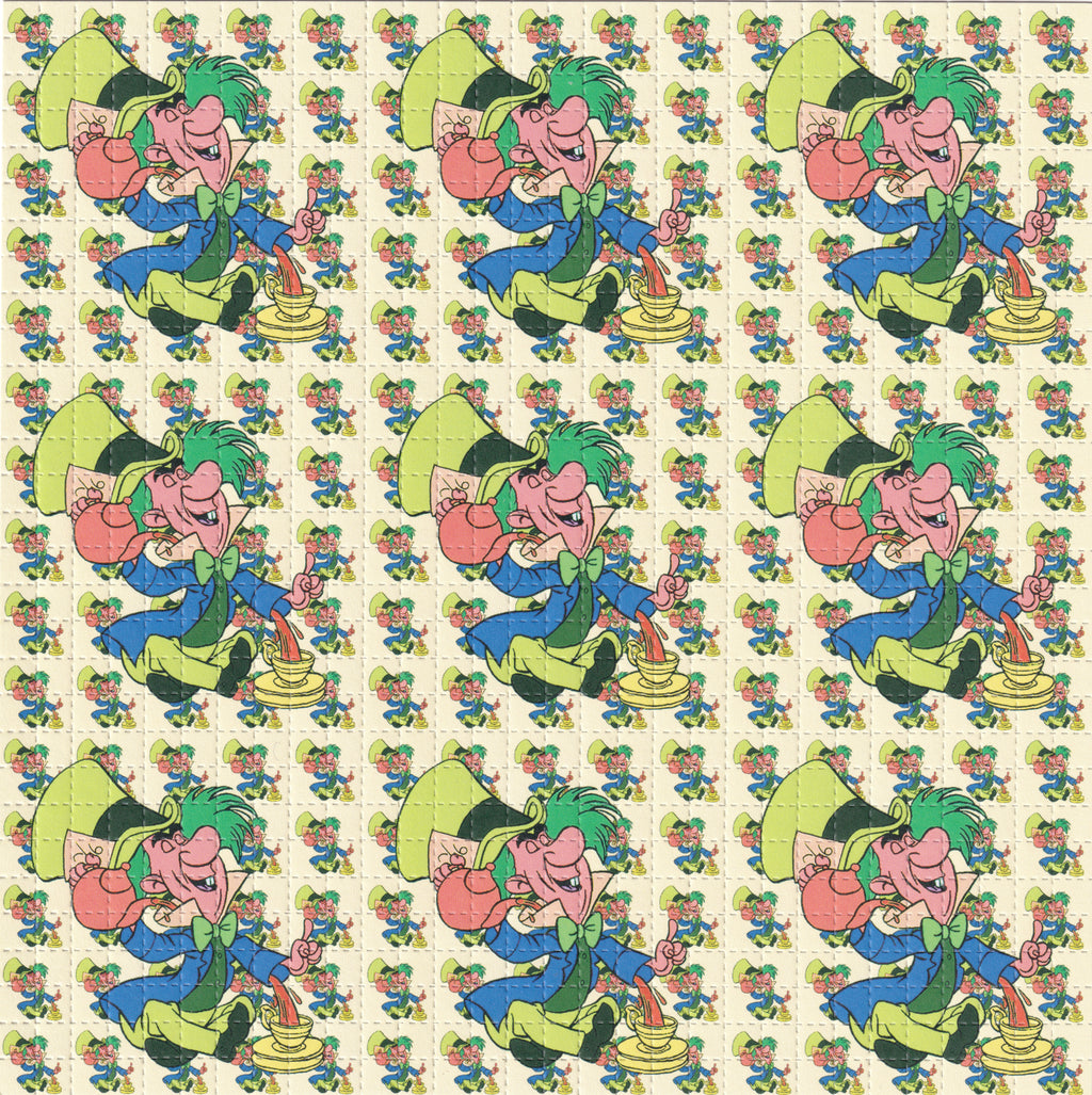 Mad Hatter Blotter Art (cream)