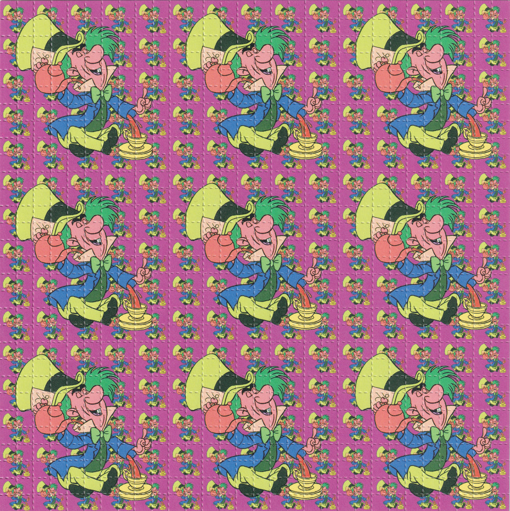 Mad Hatter Purple Blotter Art