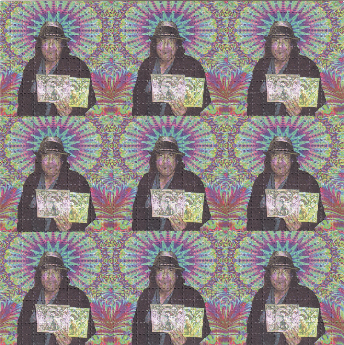 Mark McCloud Tribute Blotter Art