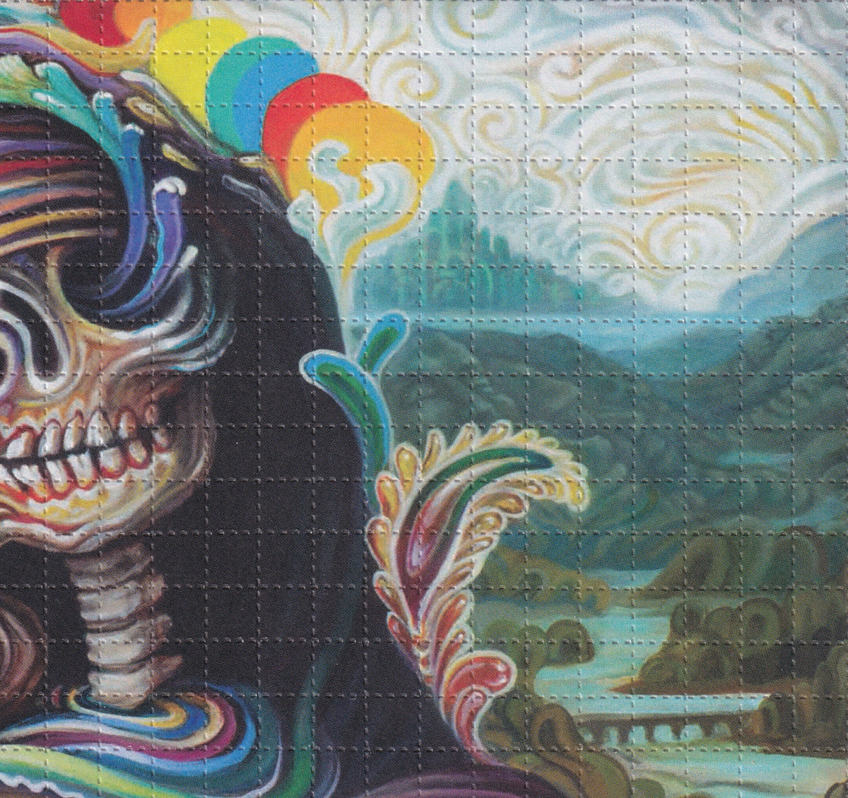 "Melty Lisa" signed by Randal Roberts, Mr. Melty & Morgan Mandala
