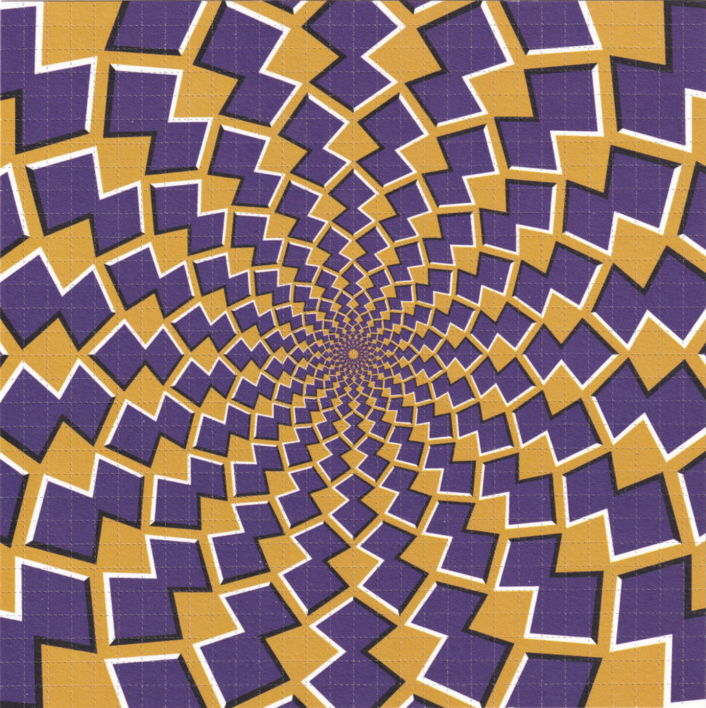 Optical Illusion 2 Blotter Art