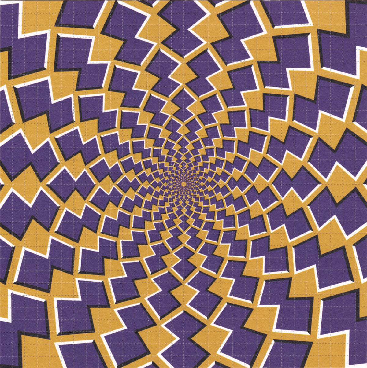 Optical Illusion 2 Blotter Art
