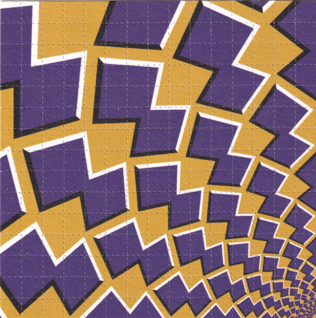 Optical Illusion 2 Blotter Art