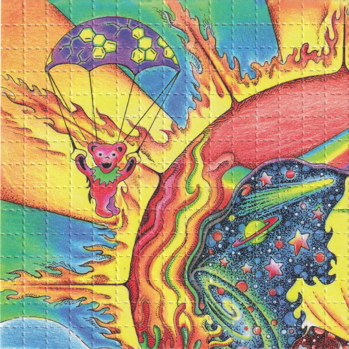 Owsley Stanley Blotter Art by Jeff Hopp (signed)