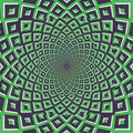 Optical Illusion 3 Blotter Art
