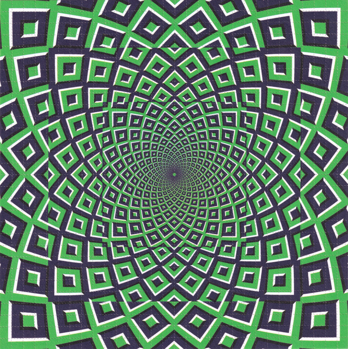 Optical Illusion 3 Blotter Art