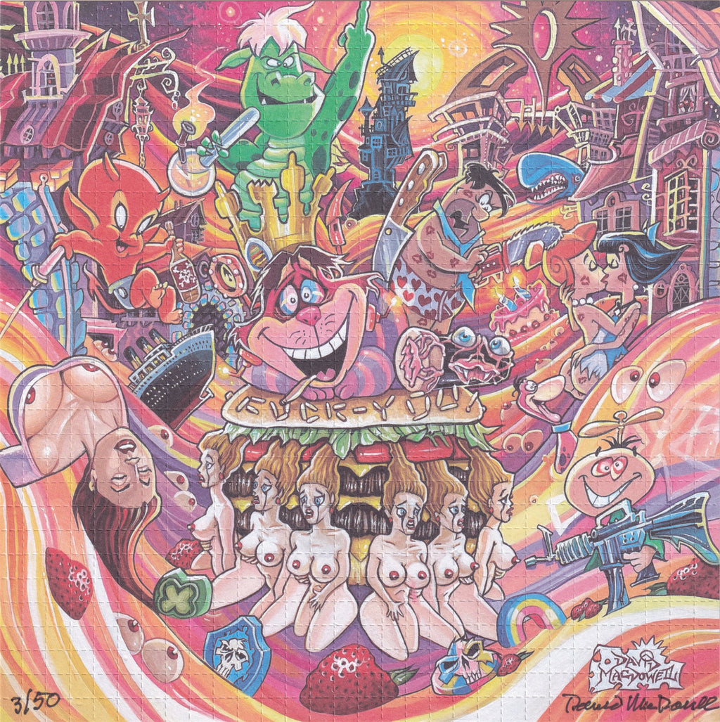Seek and Destroy Blotter Art by Dave MacDowell (signed)