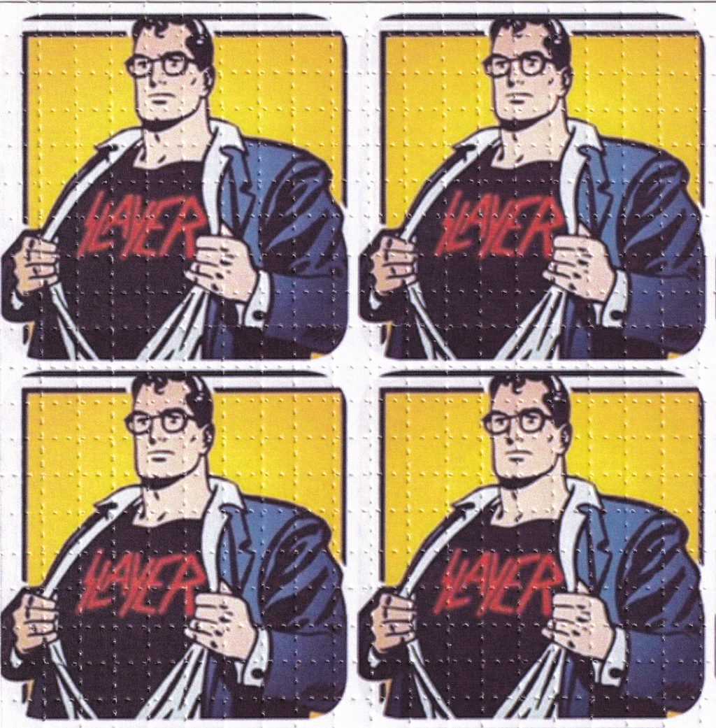 Slayerman Blotter Art (double sided)