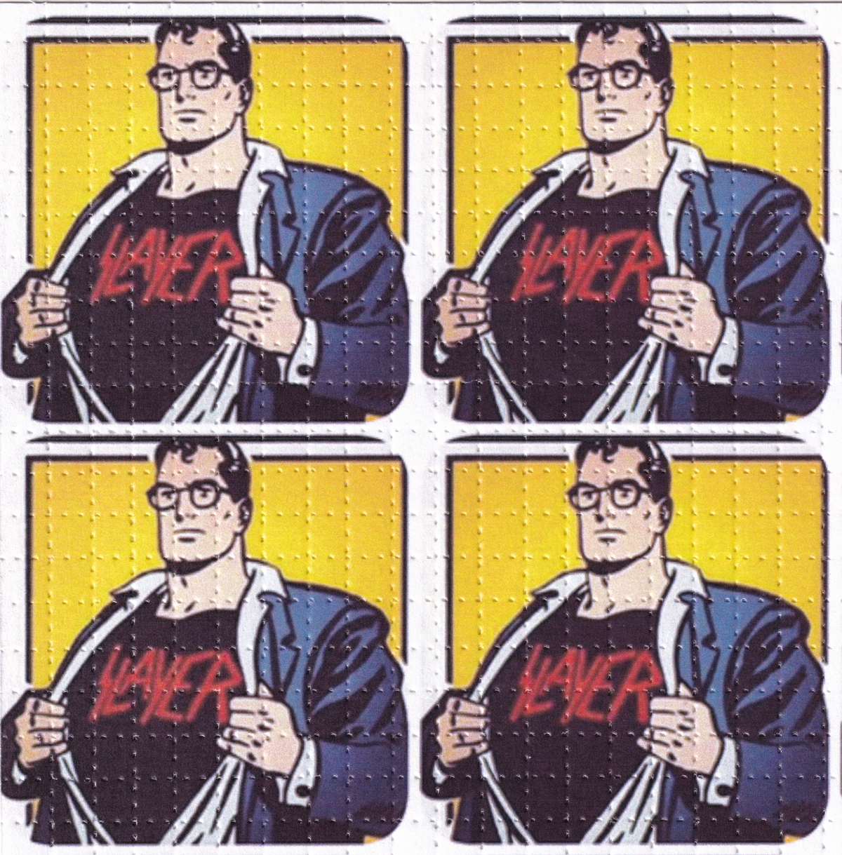 Slayerman Blotter Art (double sided)