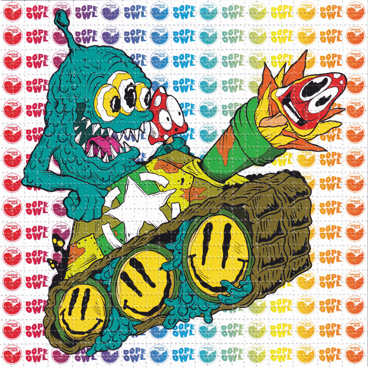 The Triggerman Blotter Art by Jason Durbin