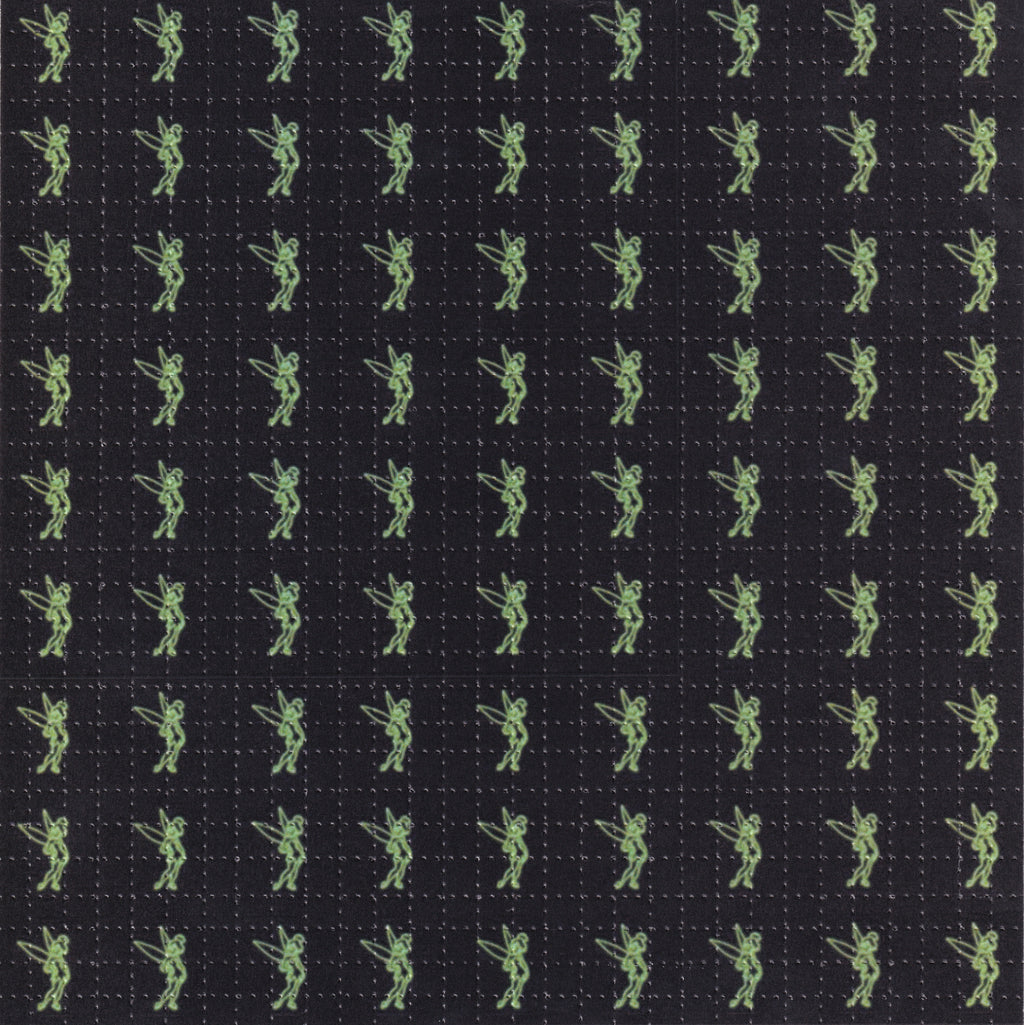 Tinkerbell Blotter Art (street sheet)