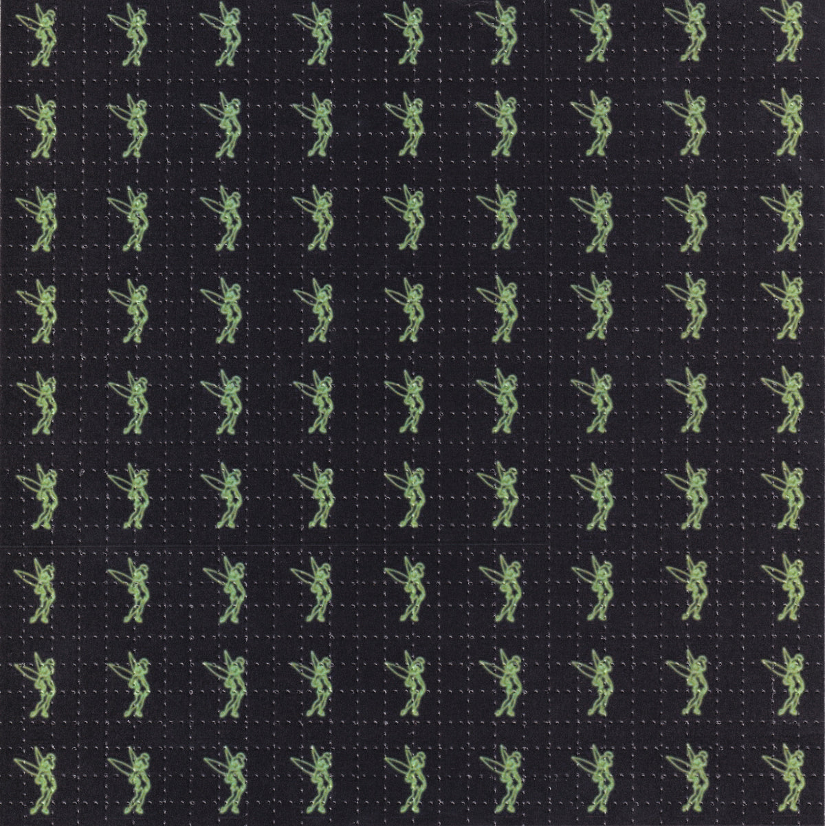 Tinkerbell Blotter Art (street sheet)