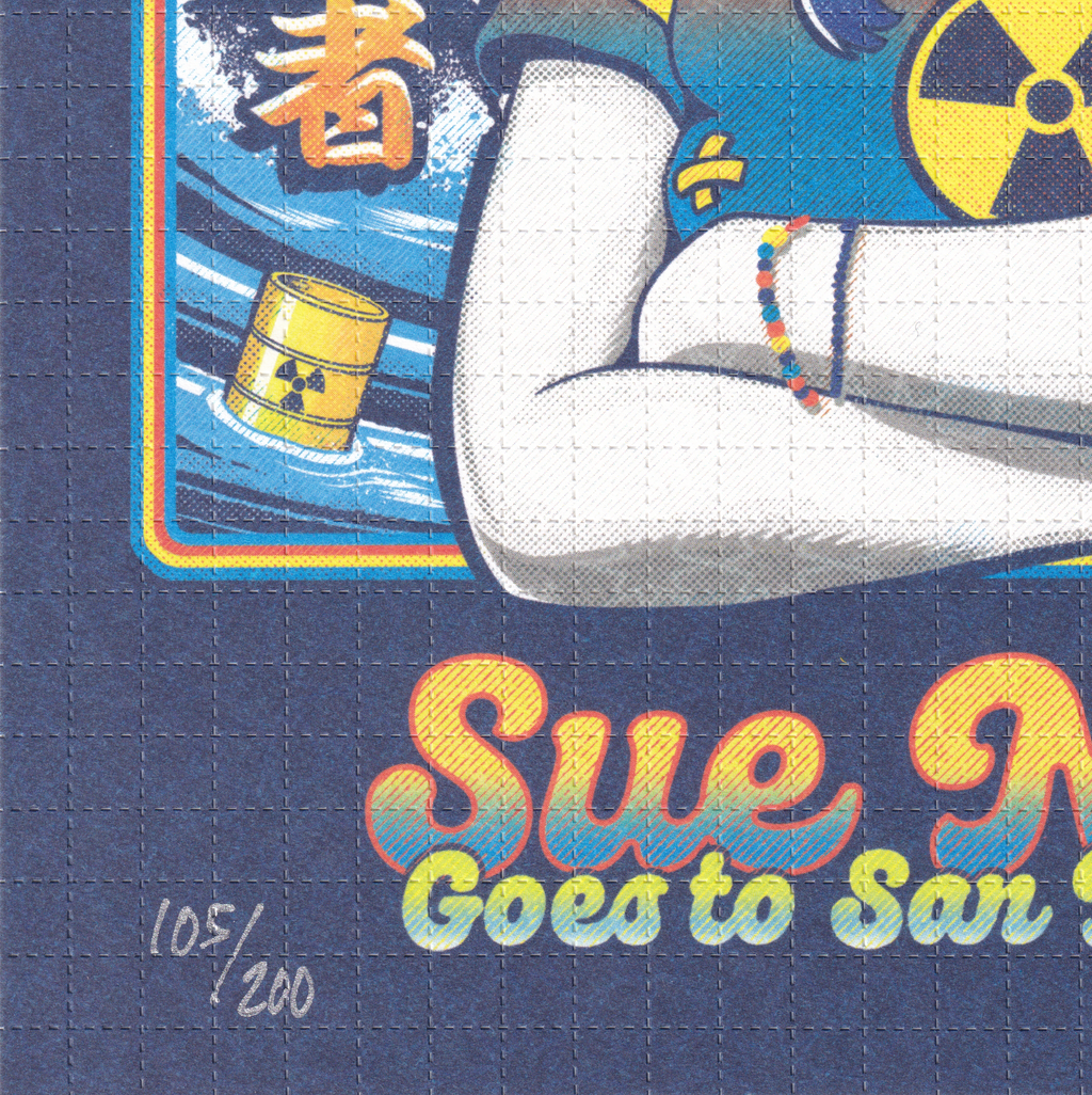 Sue Nami Goes to San Francisco by Zoltron (signed)