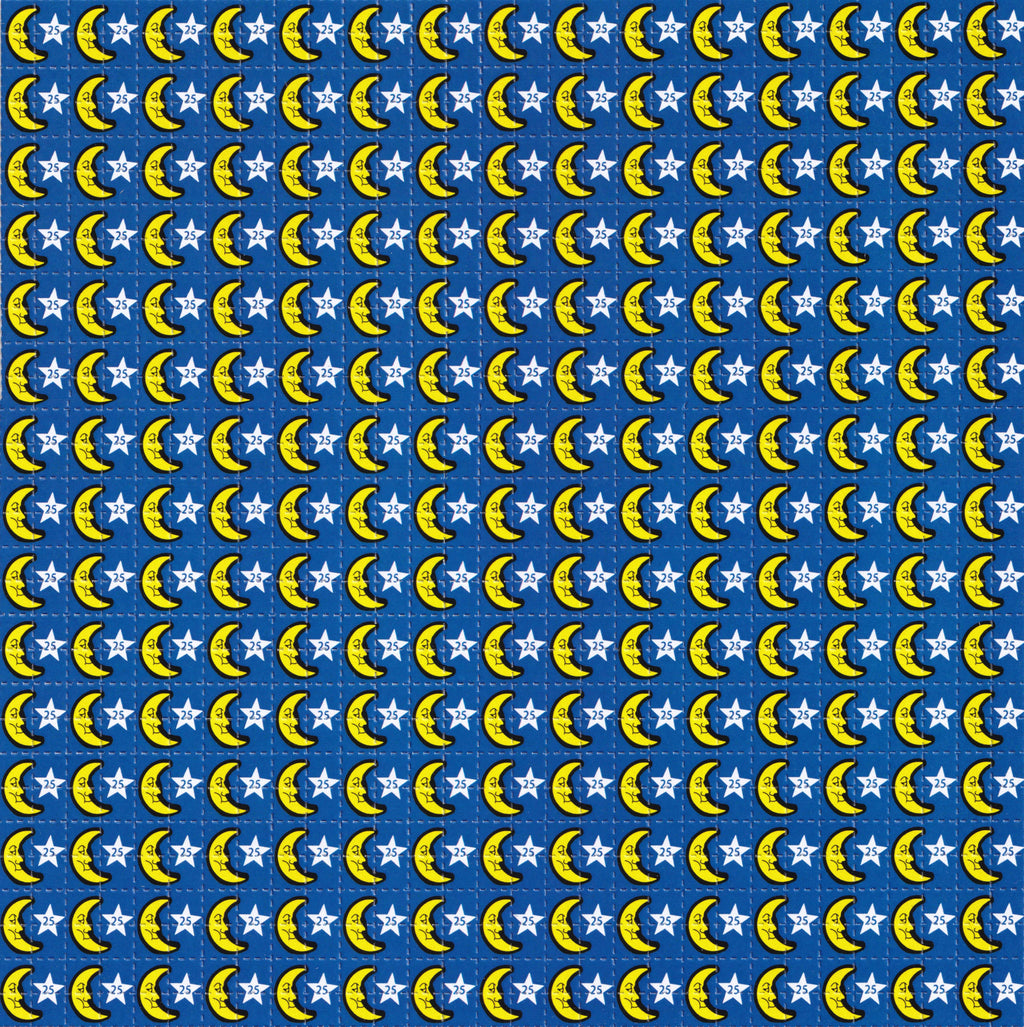 Moon & Star Blotter Art