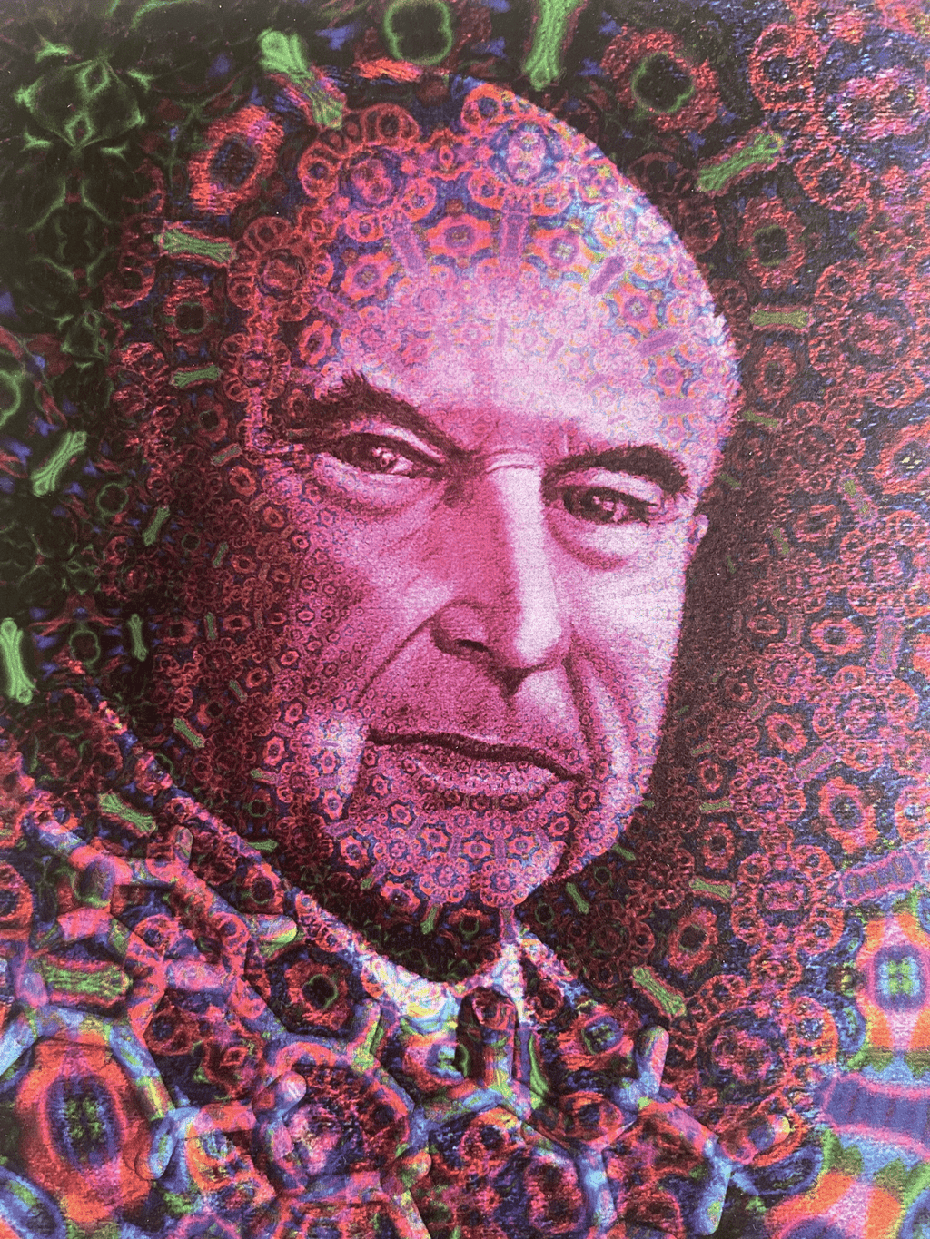 Albert Hofmann 100th Anniversary Blotter Art