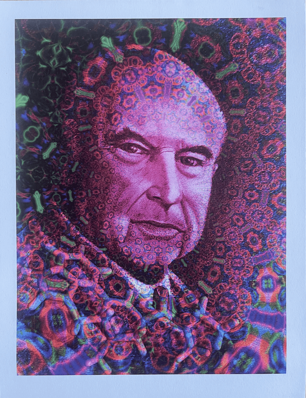 Albert Hofmann 100th Birthday Blotter Art (2006)