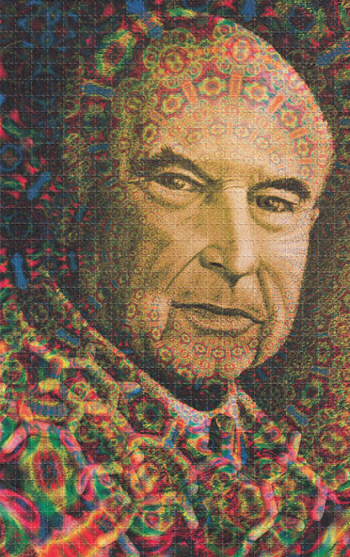 Albert Hofmann 100th Anniversary Blotter Art