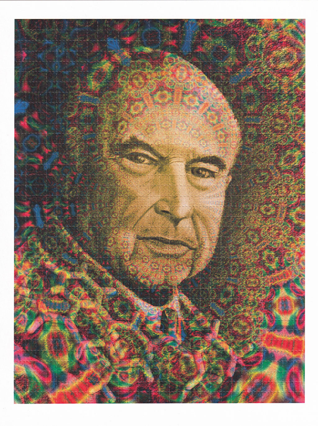 Albert Hofmann 100th Birthday Blotter Art Print