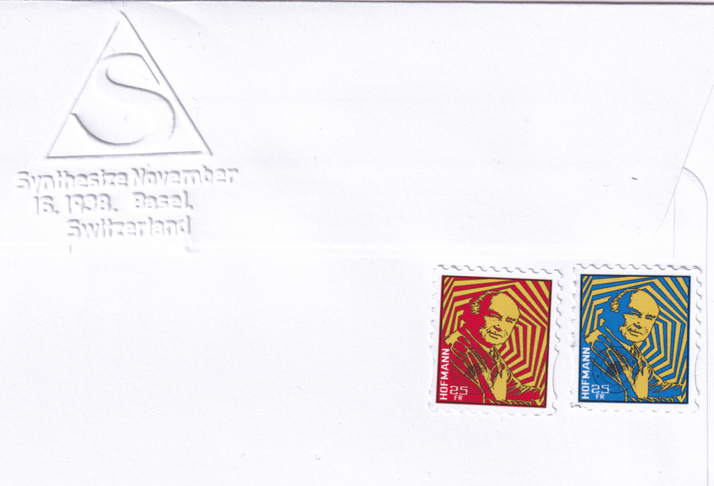 Albert Hofmann 1/25 Blotter Art (set of 2)