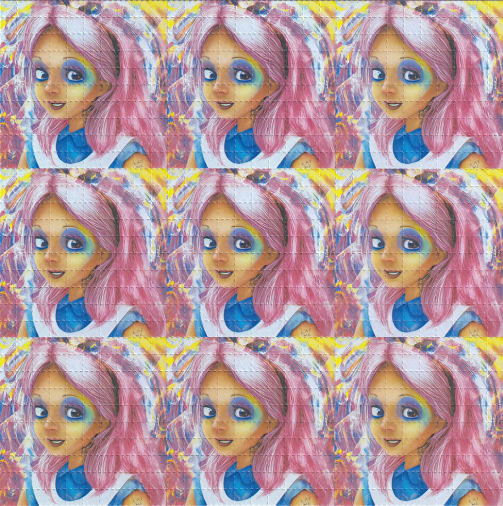 Alice in Wonderland Blotter Art