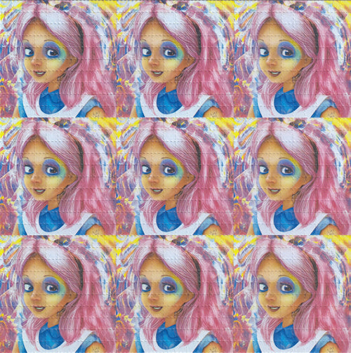 Alice in Wonderland Blotter Art