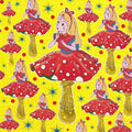 Alice Mushroom Blotter Art By Ziero Muko