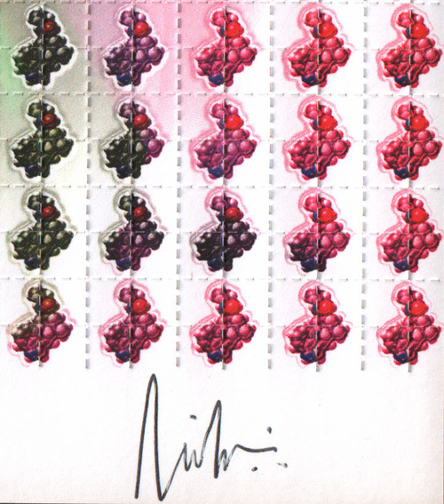 Atomic S Signed Blotter Art by Lucifer