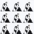 Banksy Maid Blotter Art