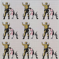 Banksy Solider Blotter Art
