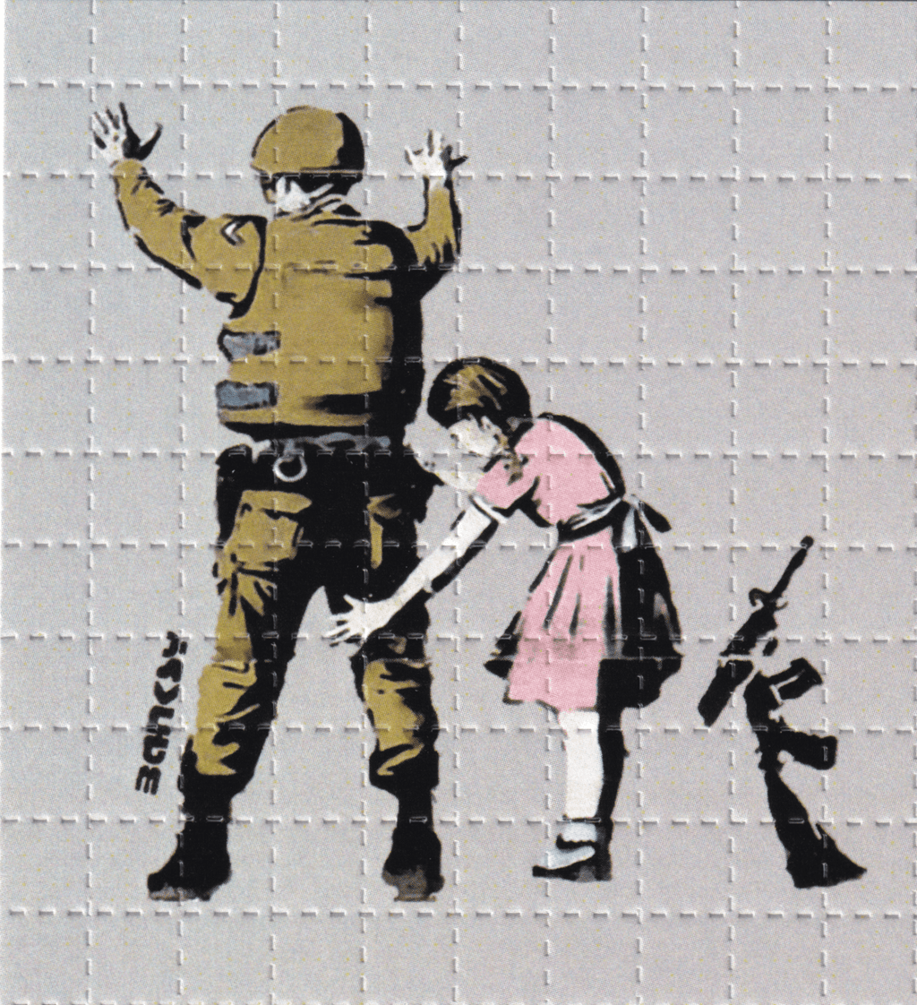 Banksy Blotter Art Print