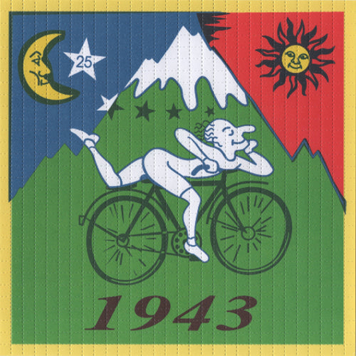 Bike Day Blotter Art
